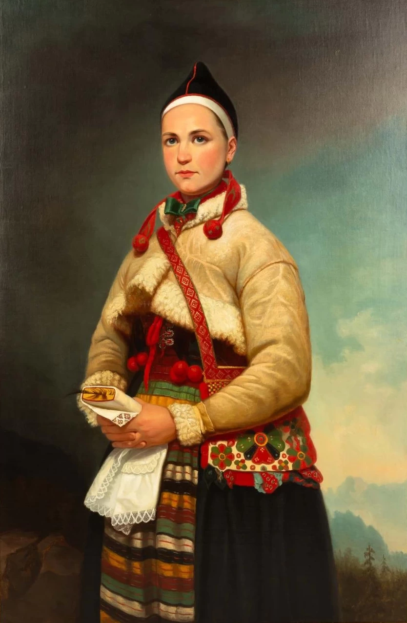 Joseph van Lerius - Ritratto di matrimonio dalecarliano 1